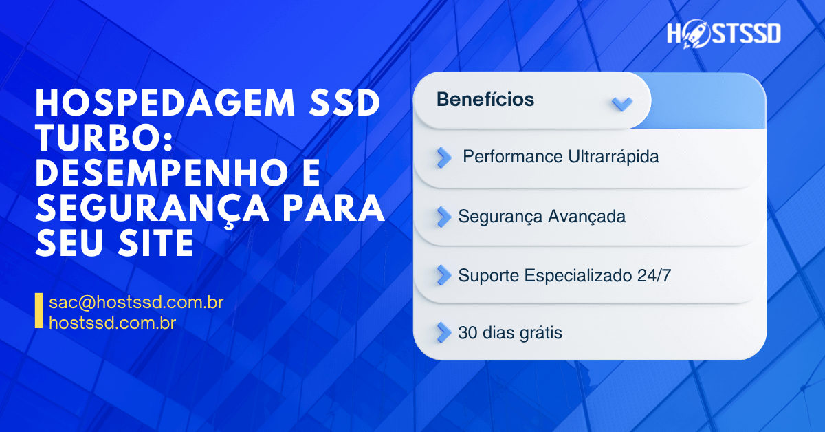 Hospedagem de Sites SSD Brasil